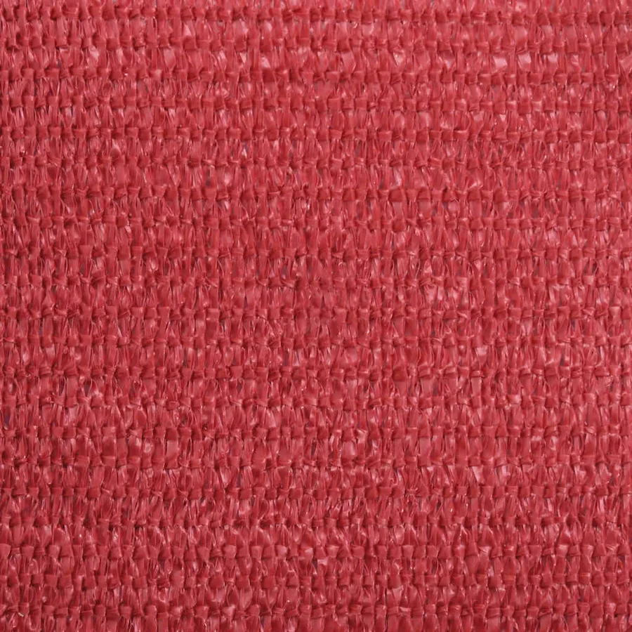 Voile d'ombrage 160 g/m² Rouge 2x4 m PEHD - 9