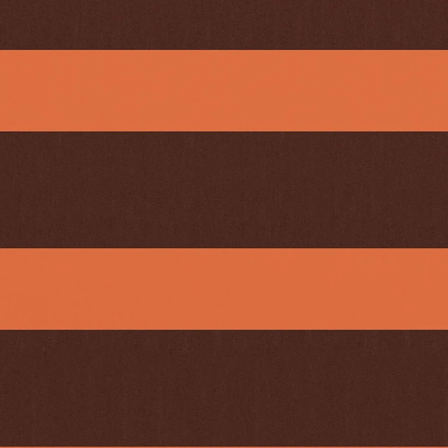 Écran de balcon Orange et marron 120x600 cm Tissu Oxford - 2