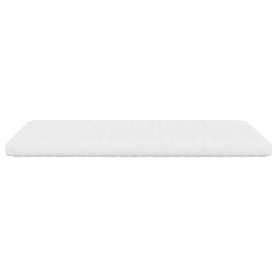 Matelas en mousse blanc 140x200 cm 7 zones dureté 20 ILD - 4
