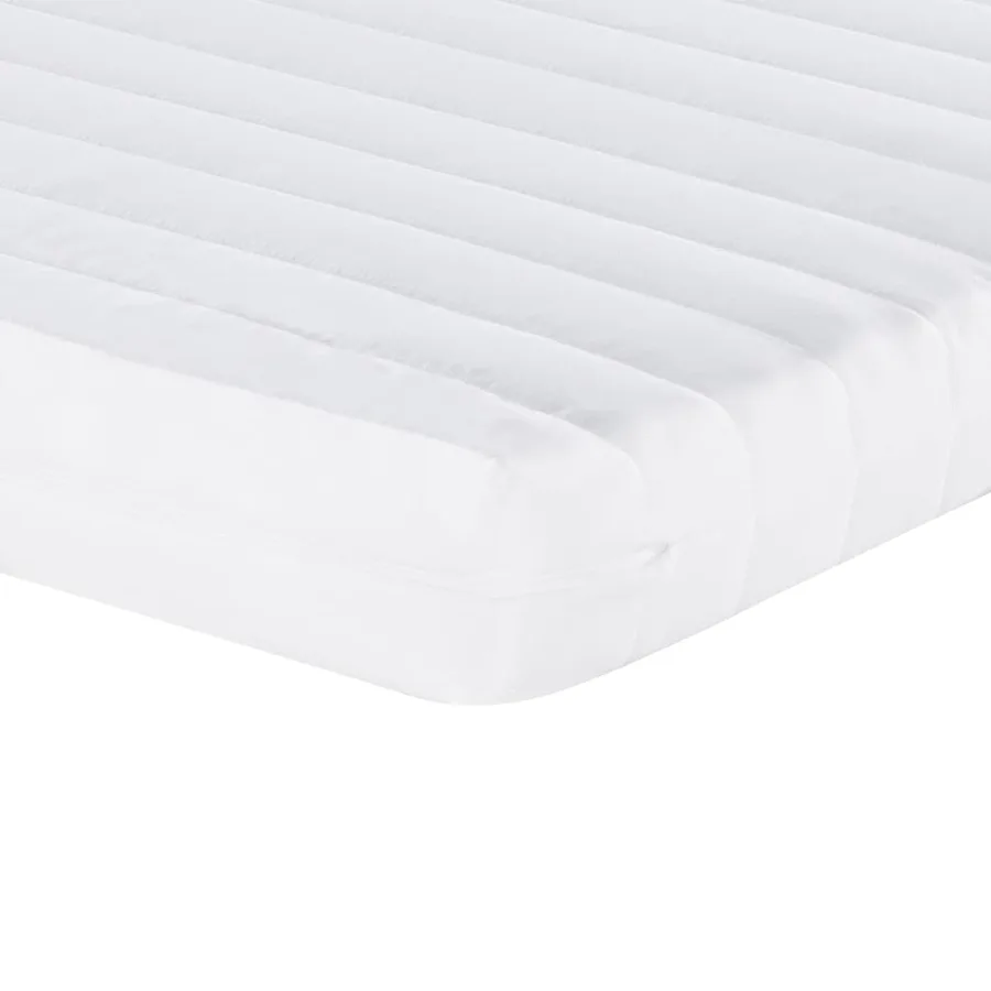 Matelas en mousse blanc 140x200 cm 7 zones dureté 20 ILD - 7