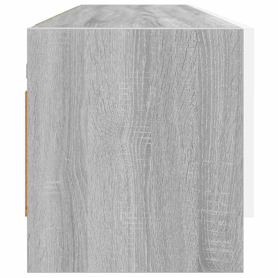 Garde-robe Sonoma gris 100x32,5x35 cm Bois d'ingénierie - 7