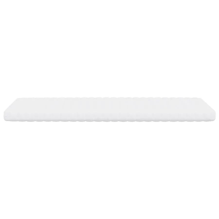 Matelas en mousse 2 pcs blanc 90x190 cm 7 zones dureté 20 ILD - 5