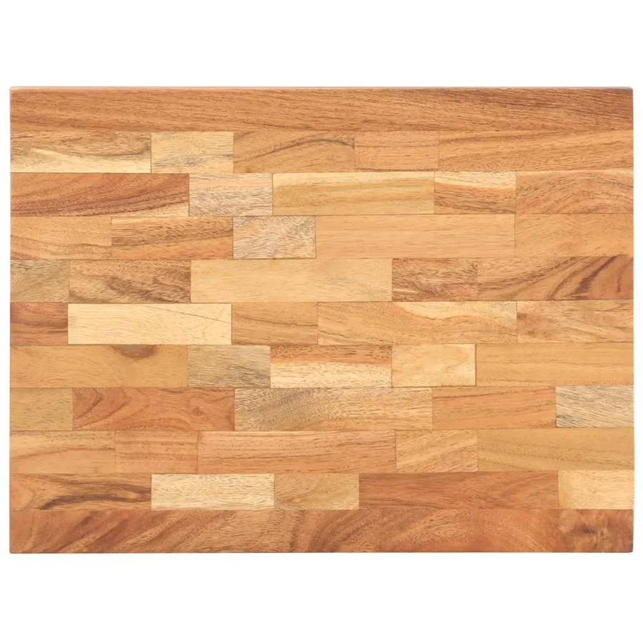 Planche à découper 40x30x4 cm Bois d'acacia massif - 4