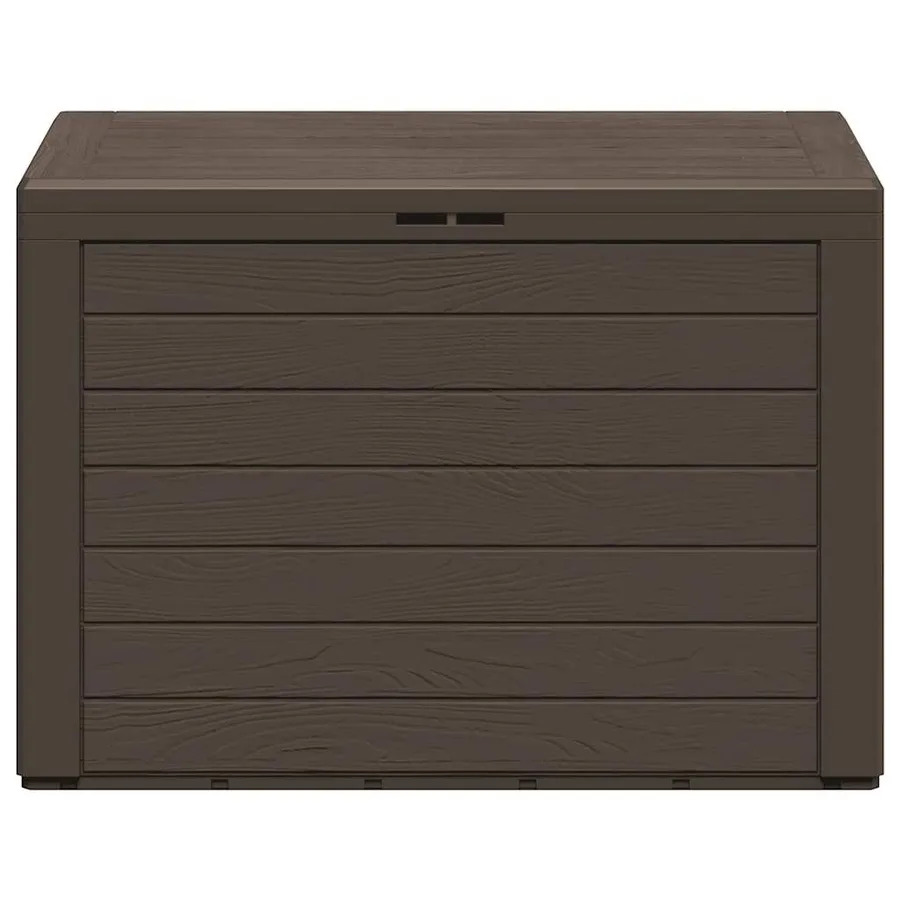 Boîte de rangement de jardin Marron 78x44x55 cm - 3
