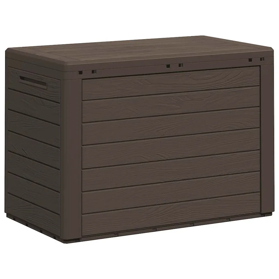 Boîte de rangement de jardin Marron 78x44x55 cm - 6