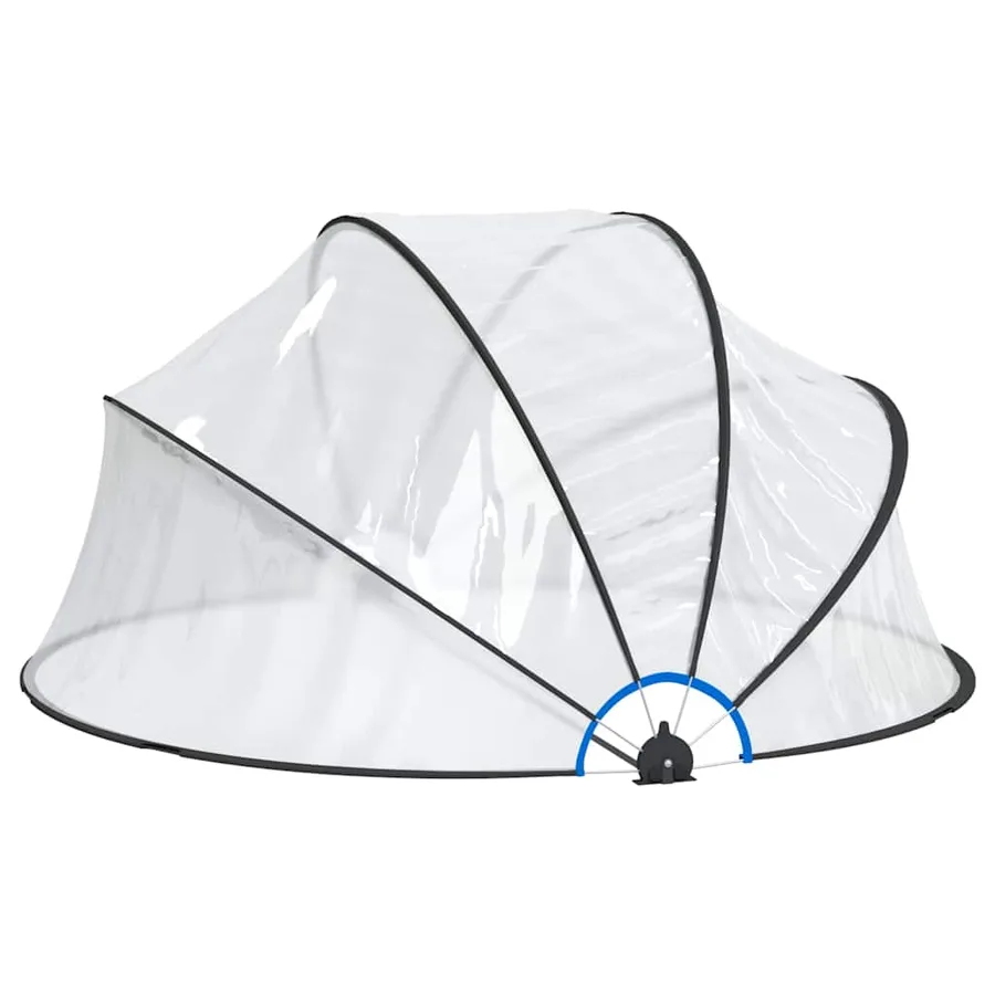 Dôme de piscine rond 315x158 cm PVC - 3