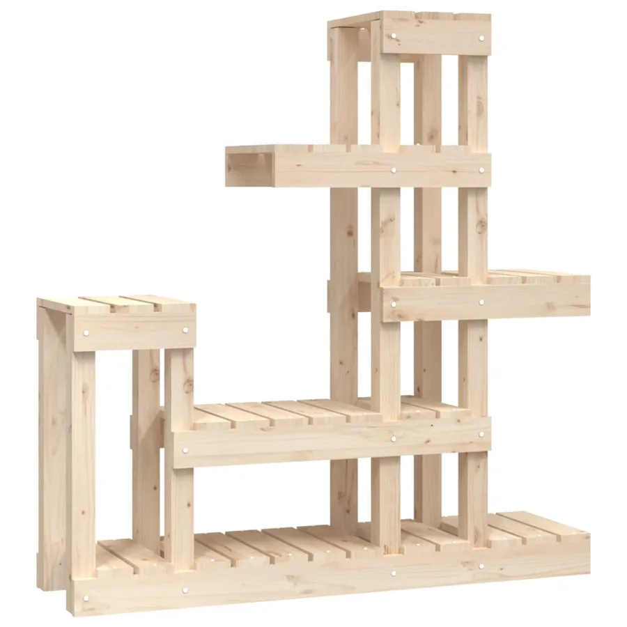 Support à plantes 92x25x97 cm Bois massif de pin - 2