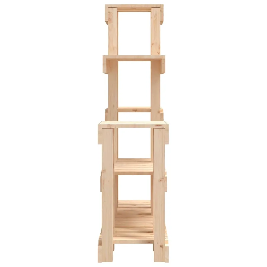 Support à plantes 92x25x97 cm Bois massif de pin - 6