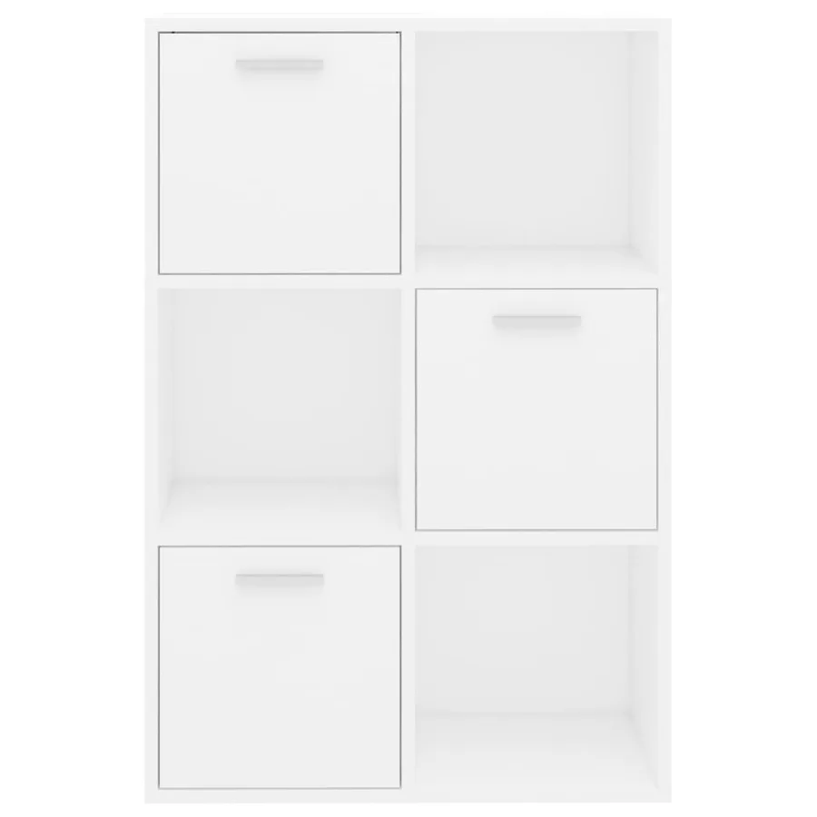 Armoire de rangement Blanc 60x29,5x90 cm Bois d'ingénierie - 7