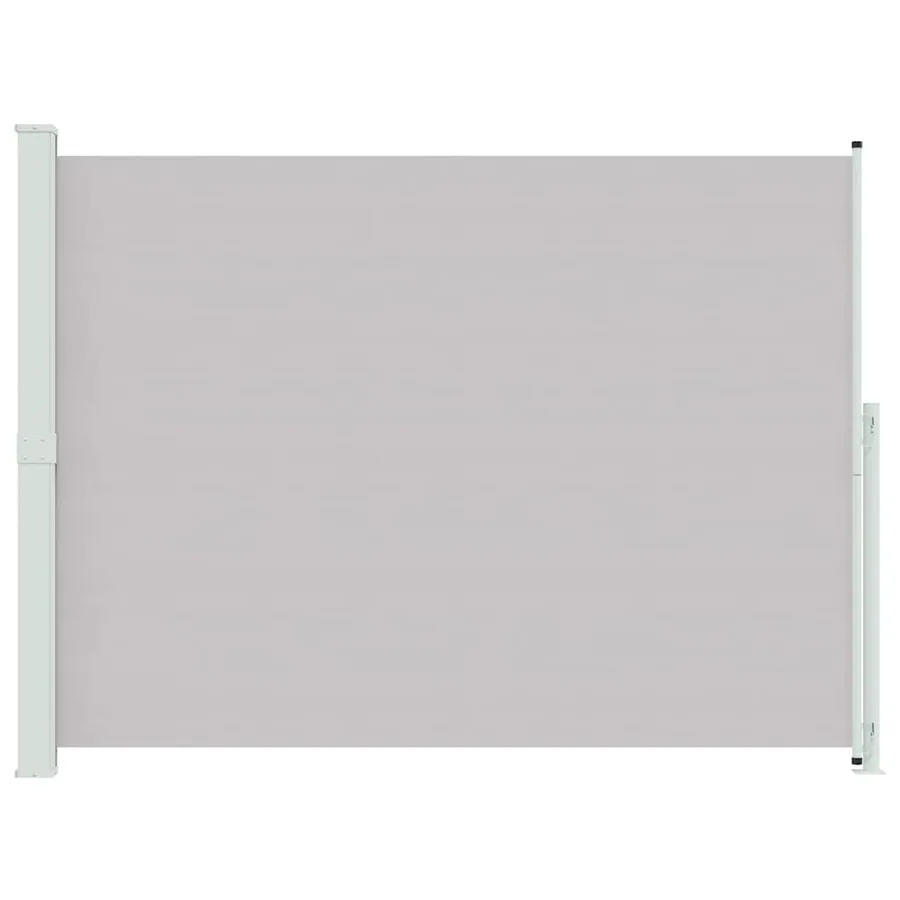 Auvent latéral rétractable de patio 220x300 cm Gris - 4