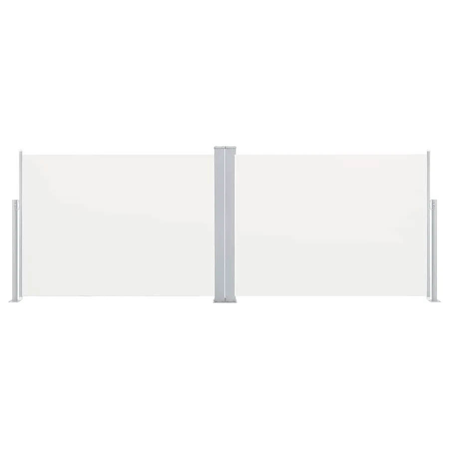 Auvent latéral rétractable Crème 100 x 1000 cm - 4