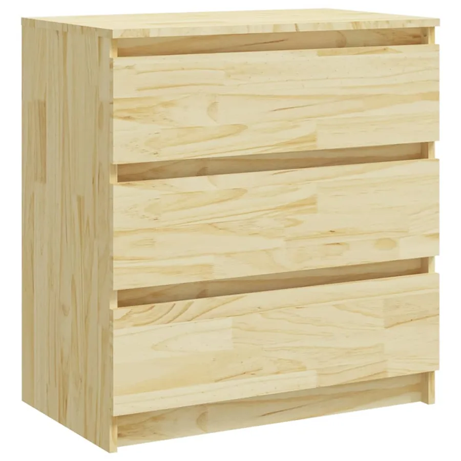 Table de chevet 60x36x64 cm Bois de pin massif - 2