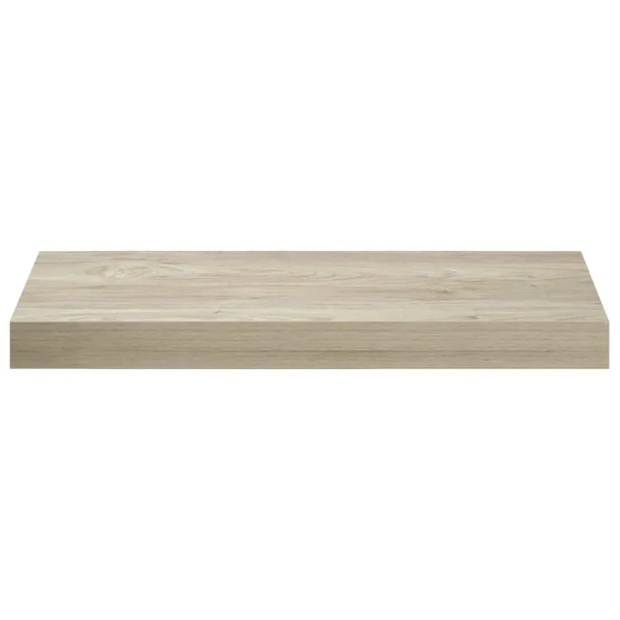 Étagère murale flottante chêne 50x23,5x3,8 cm MDF - 6