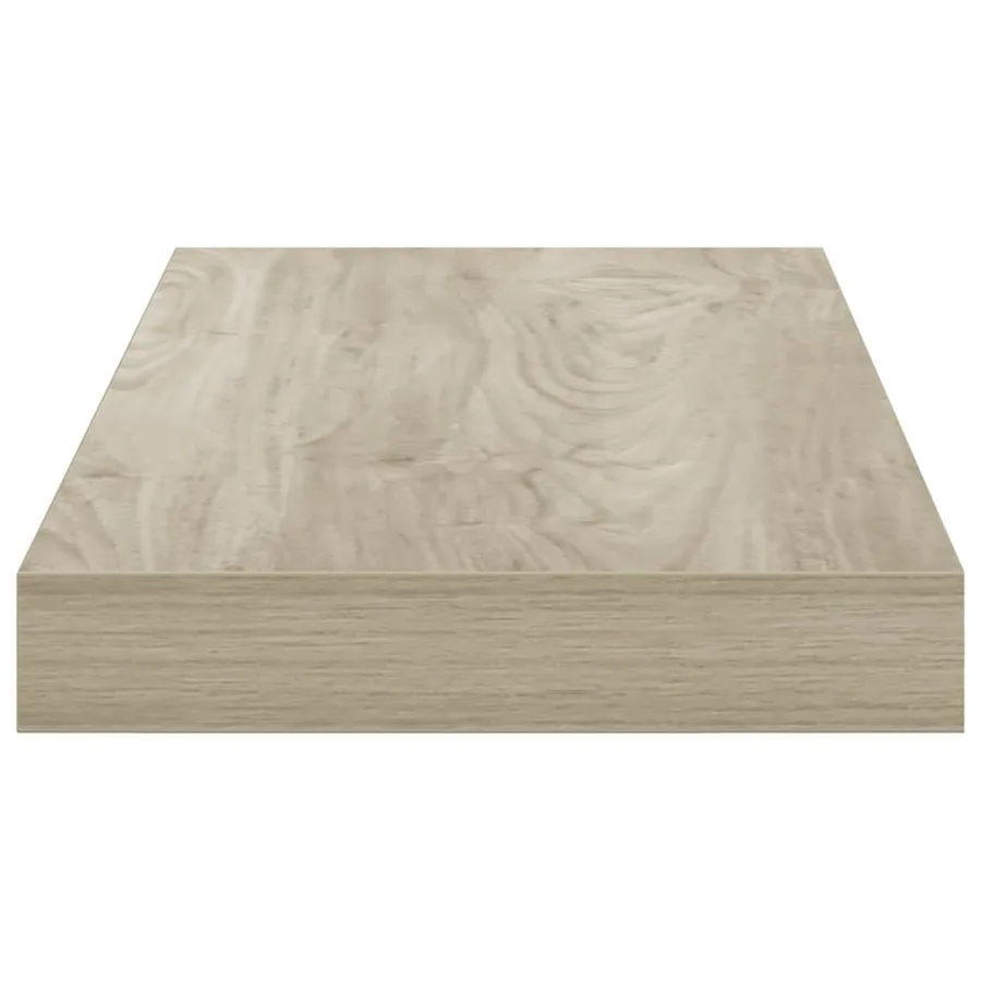 Étagère murale flottante chêne 50x23,5x3,8 cm MDF - 7
