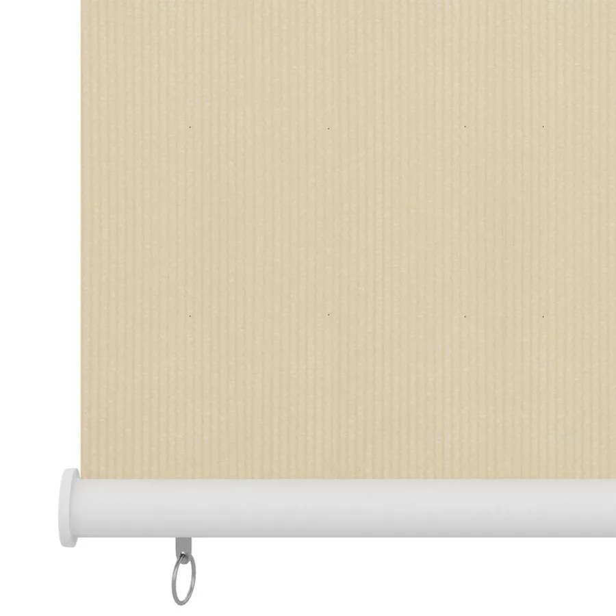 Store roulant d'extérieur couleur crème 65 (l) x 140 (H) cm HDPE - 4