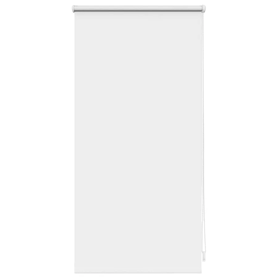 Store enrouleur occultant 44,4 x 100 cm, largeur du tissu 40 cm, blanc - 2