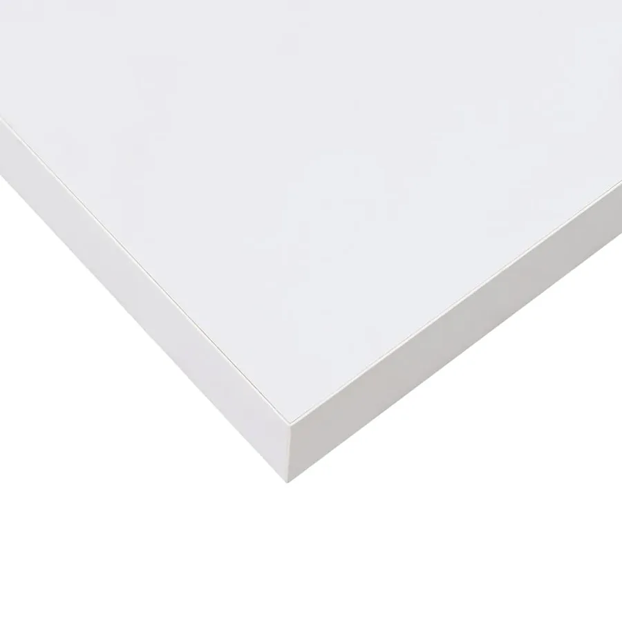 Étagère murale flottante 2 pcs Blanc brillant 60x23,5x3,8cm MDF - 12