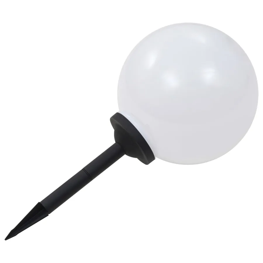 Lampe LED sphérique solaire d'extérieur 2 pcs 30 cm RVB - 7