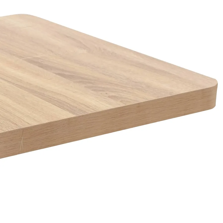 Table de bistro marron clair 60x60 cm MDF - 3