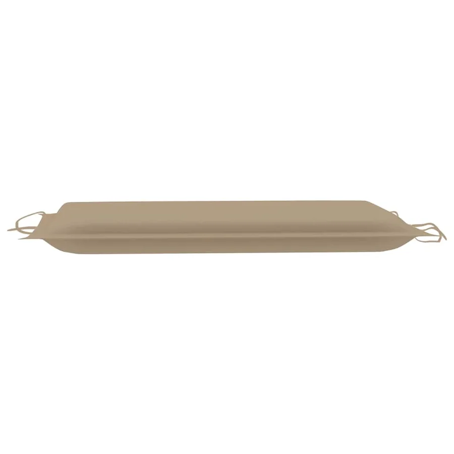 Chaises longues lot de 2 avec table et coussins Acacia solide - 14