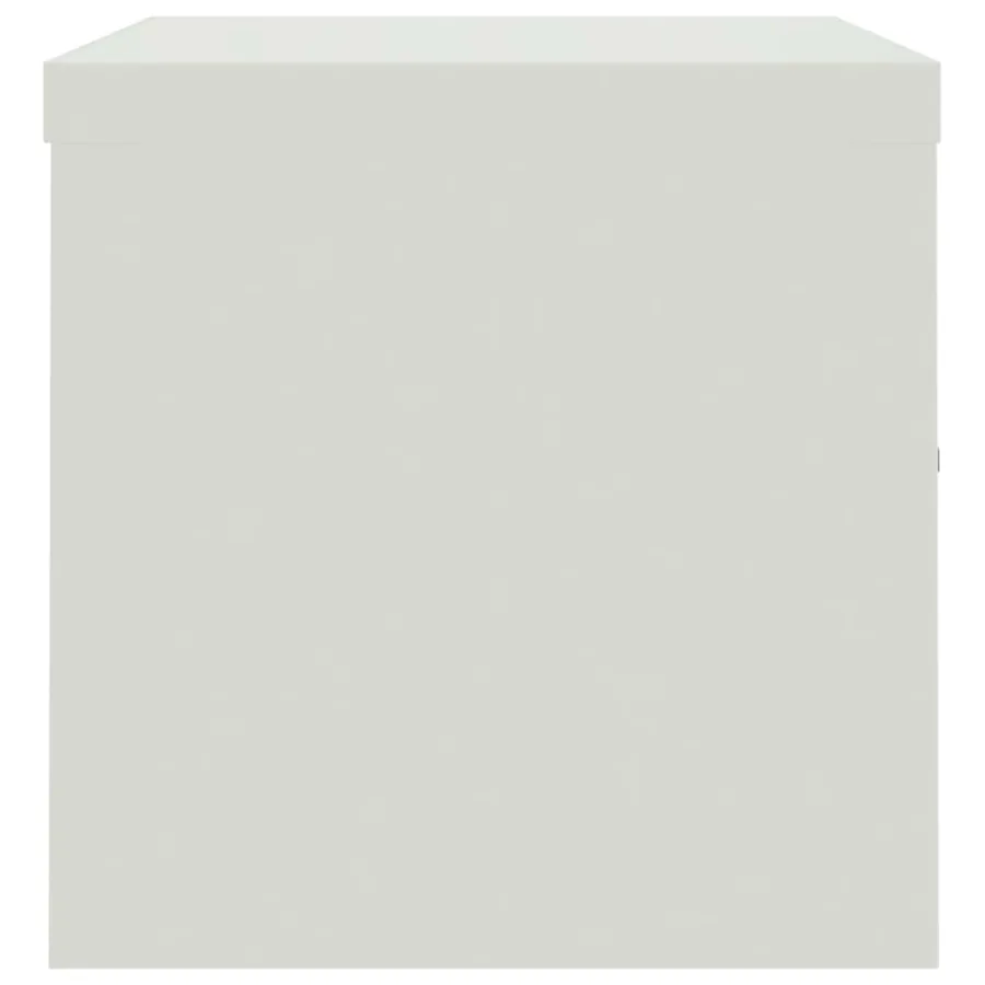 Classeur gris clair 90x40x40 cm acier - 5