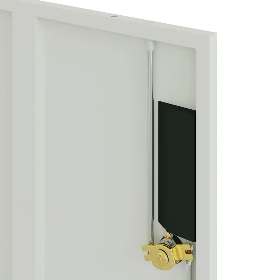Classeur gris clair 90x40x40 cm acier - 7