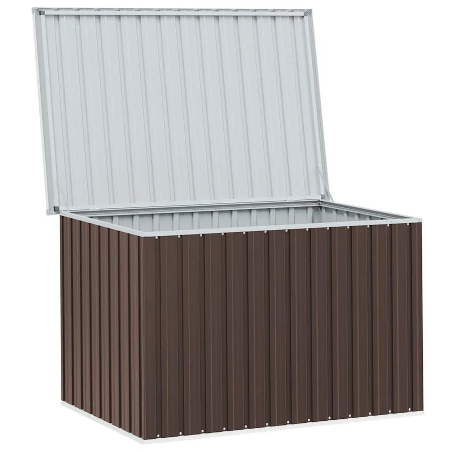 Boîte de rangement de jardin Marron 149x99x93 cm - 4