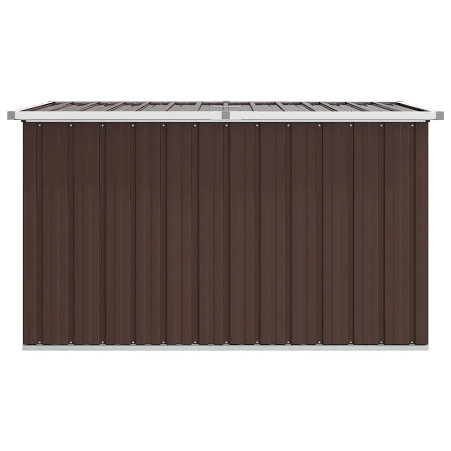 Boîte de rangement de jardin Marron 149x99x93 cm - 5
