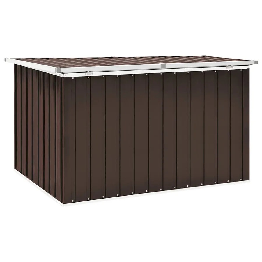 Boîte de rangement de jardin Marron 149x99x93 cm - 6