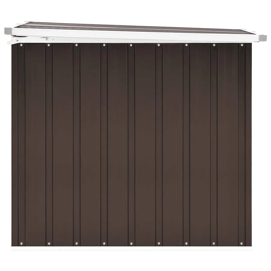 Boîte de rangement de jardin Marron 149x99x93 cm - 7