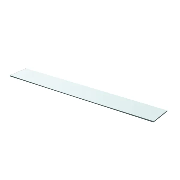 Panneau d’étagère Verre transparent 90 x 12 cm
