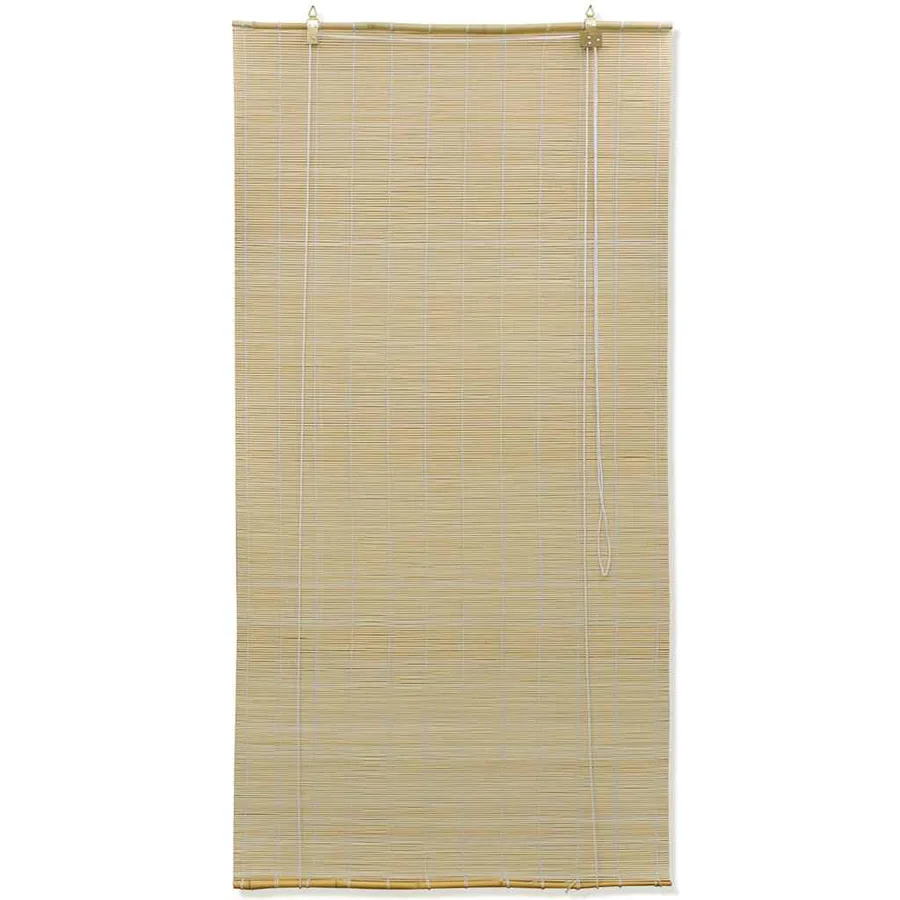 Store roulant en bambou 150x160 cm Naturel - 3