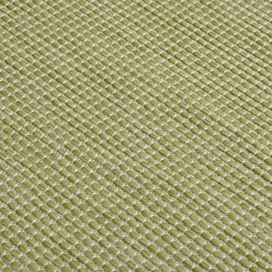 Tapis à tissage plat d'extérieur 160x230 cm Vert - 5