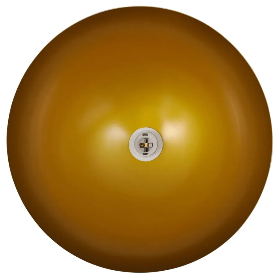 Plafonnier 2 pcs Hauteur réglable Semi-sphérique Blanc - 8