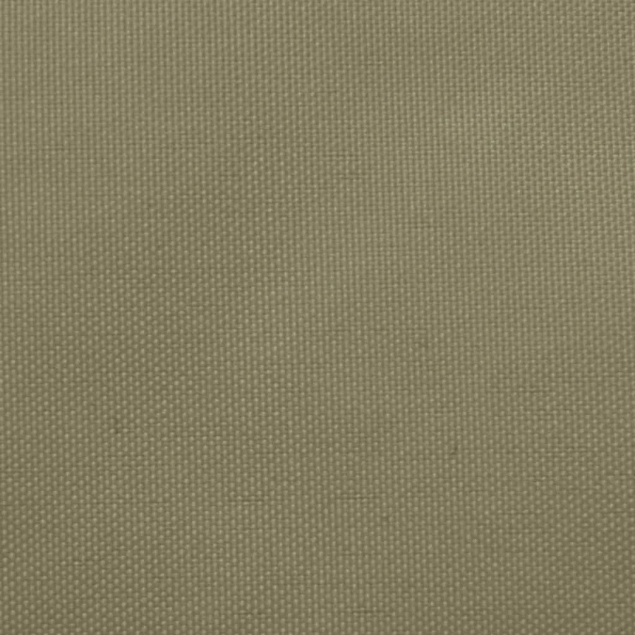 Voile de parasol Tissu Oxford trapèze 2/4x3 m Beige - 3