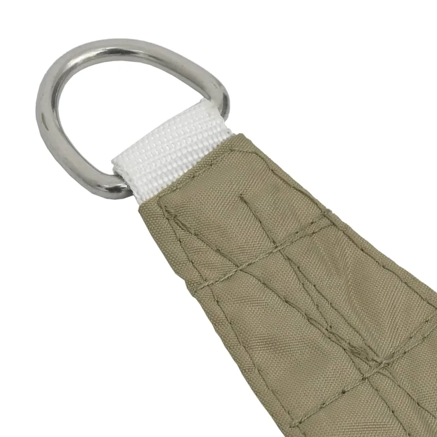 Voile de parasol Tissu Oxford trapèze 2/4x3 m Beige - 4