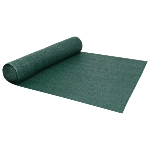 Filet brise-vue Vert 2x25 m PEHD 195 g/m²