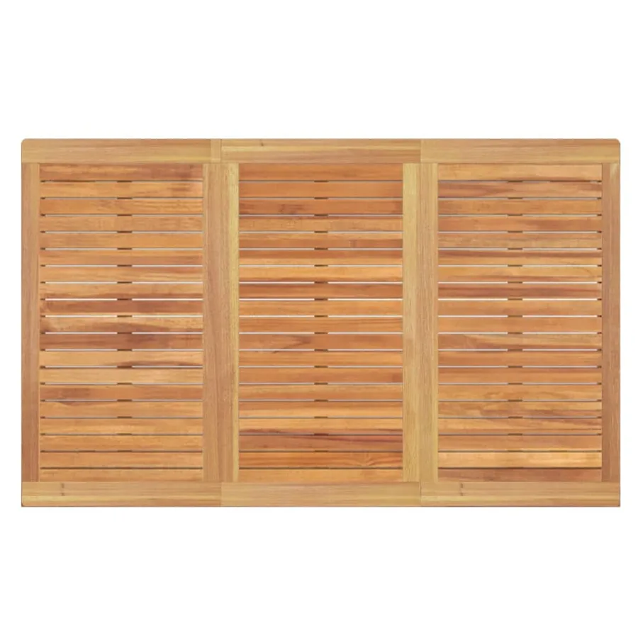 Ensemble à manger de jardin 3 pcs Bois de teck massif - 8