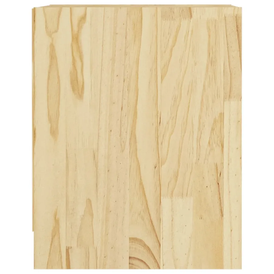 Table de chevet 35,5x33,5x41,5 cm bois de pin massif - 5