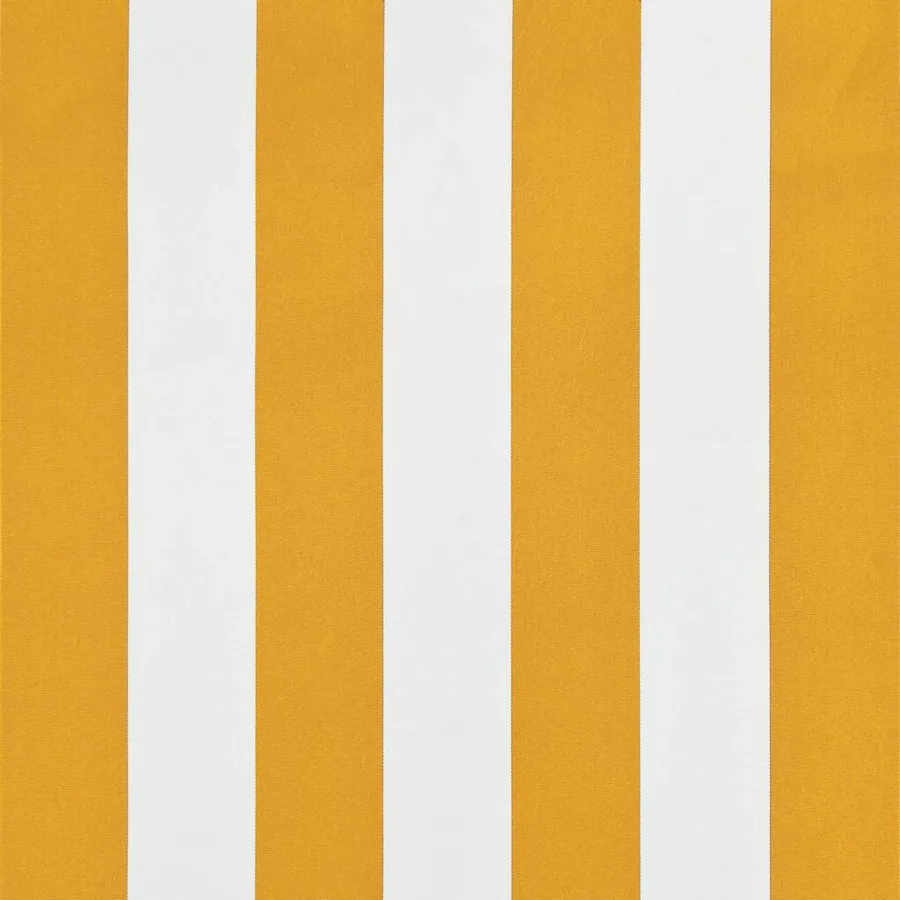 Auvent rétractable 200x150 cm Jaune et blanc - 7