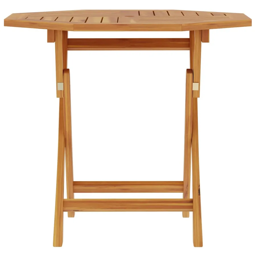 Table pliable de jardin 85x85x76 cm Bois de teck solide - 3