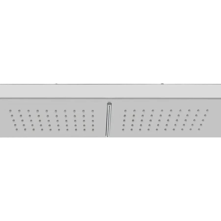 Douche d'extérieur avec receveur WPC Acier inoxydable - 6