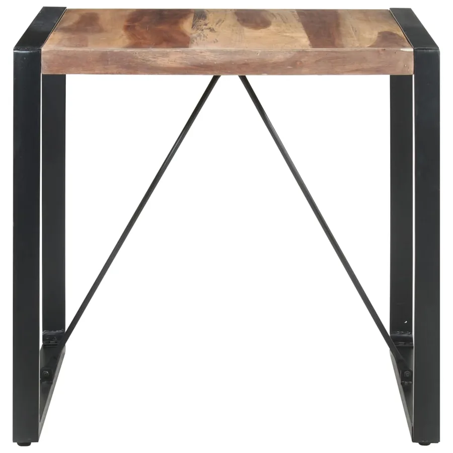 Table à manger 80x80x75 cm bois massif - 2