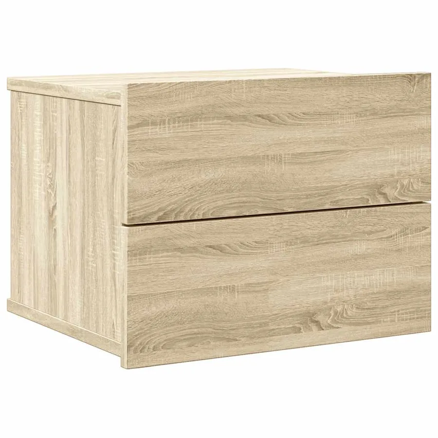 Table de chevet chêne sonoma 40x30x30 cm Bois d'ingénierie - 2