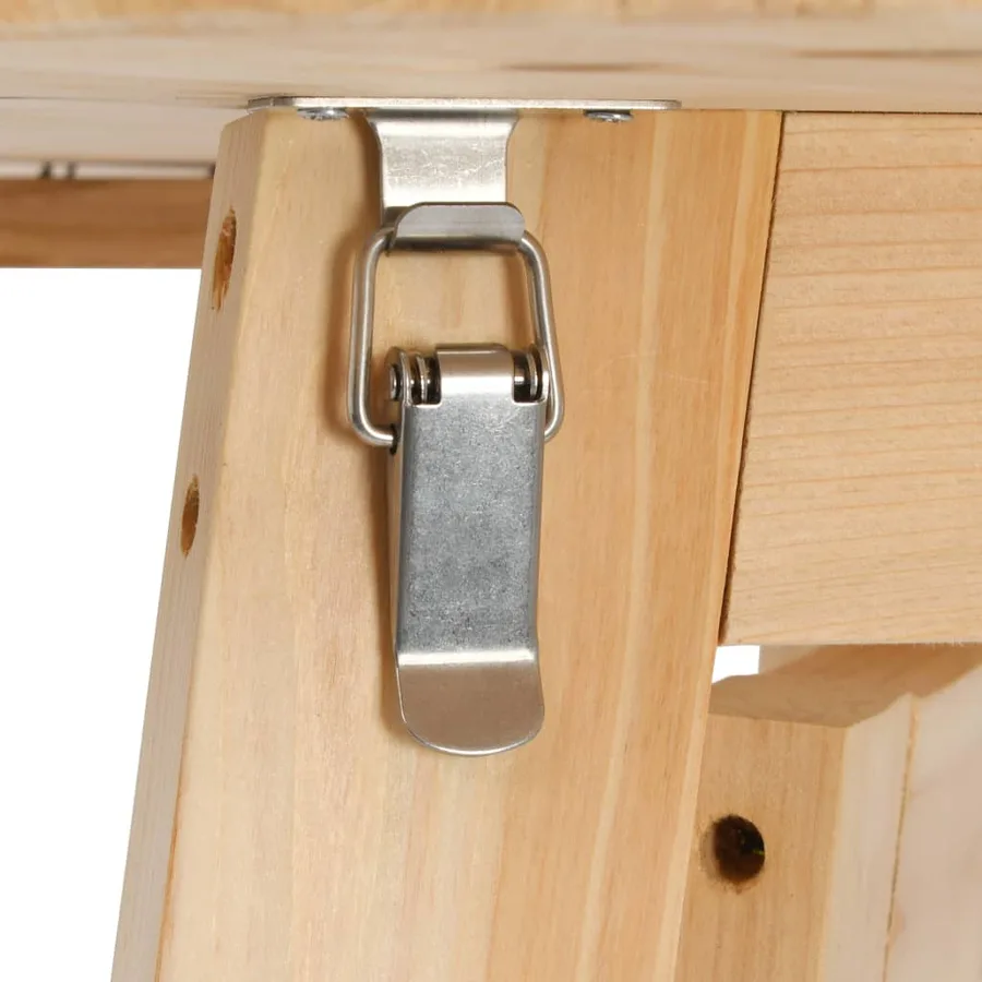 Table de bar pliable 78 cm Bois de sapin - 6
