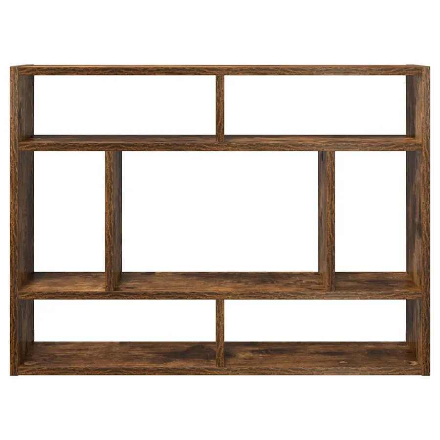 Étagère murale Chêne fumé 75x16x55 cm Bois d'ingénierie - 5