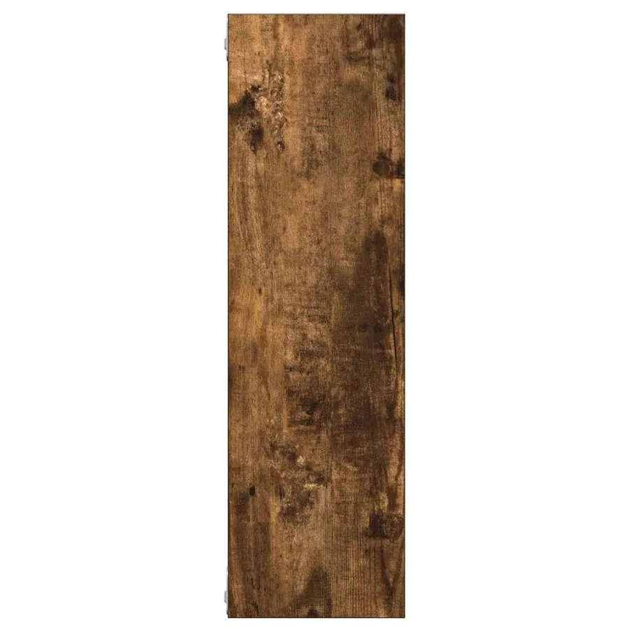 Étagère murale Chêne fumé 75x16x55 cm Bois d'ingénierie - 6