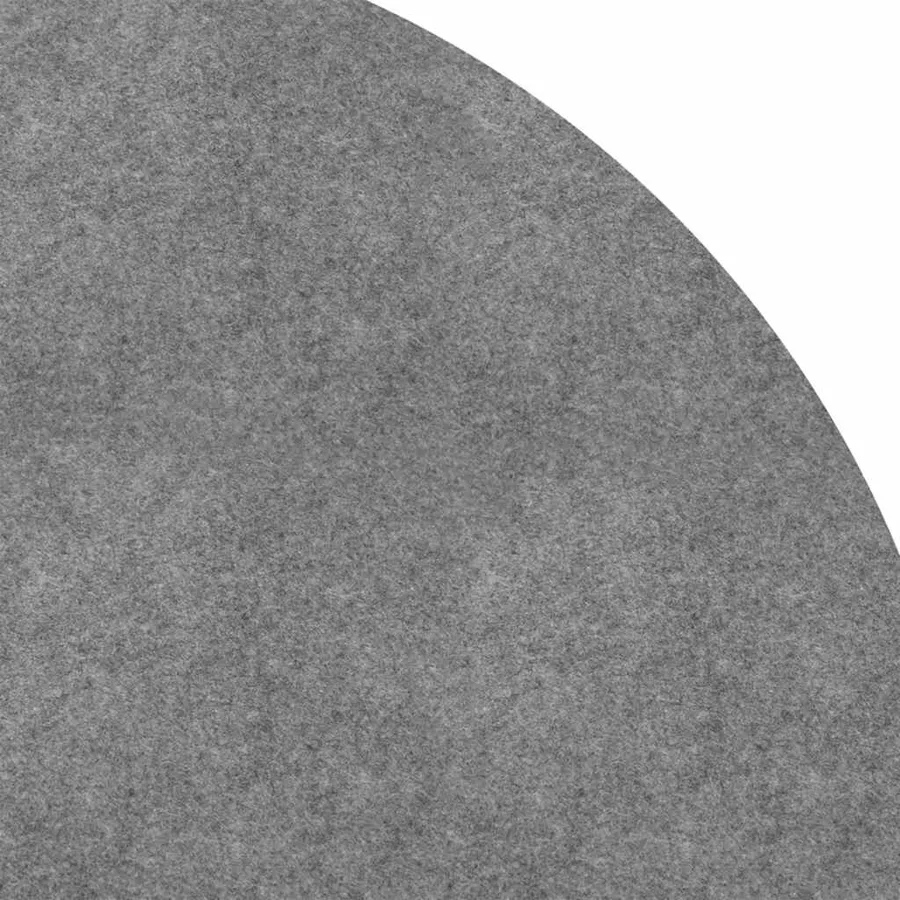 Bâche de piscine gris clair Ø550 cm géotextile polyester - 4