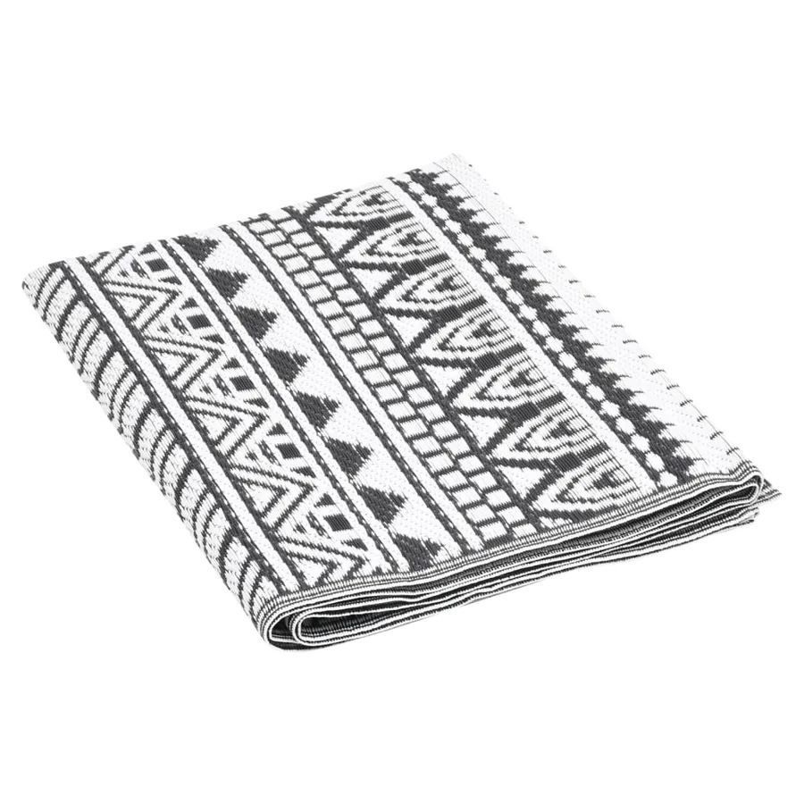 Tapis d'extérieur ARAKIL Noir 160x230 cm PP - 5