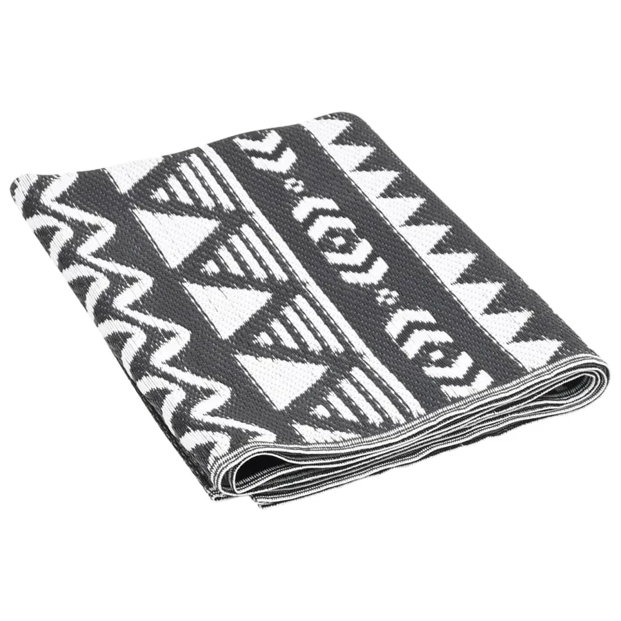 Tapis d'extérieur ARAKIL Noir 190x290 cm PP - 5
